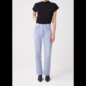 Agolde Mid-Rise 90's Loose Fit Jean, Snapshot, NWOT, size 31